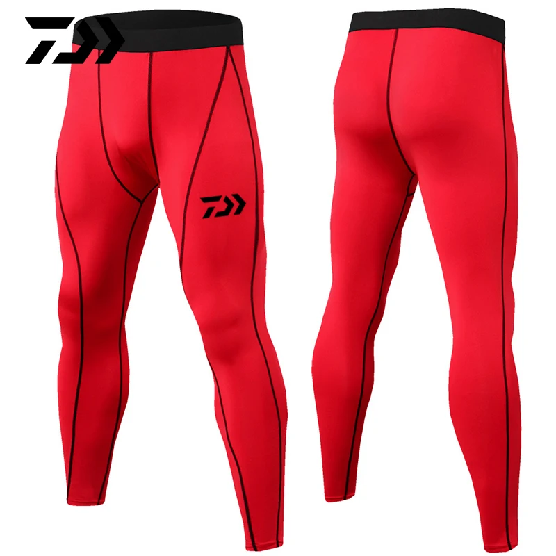 6 Daiwa летние спортивные штаны для фитнеса, бодикон, дышащие, анти-пот, для бега, езды на велосипеде, рыбалки - Цвет: 6