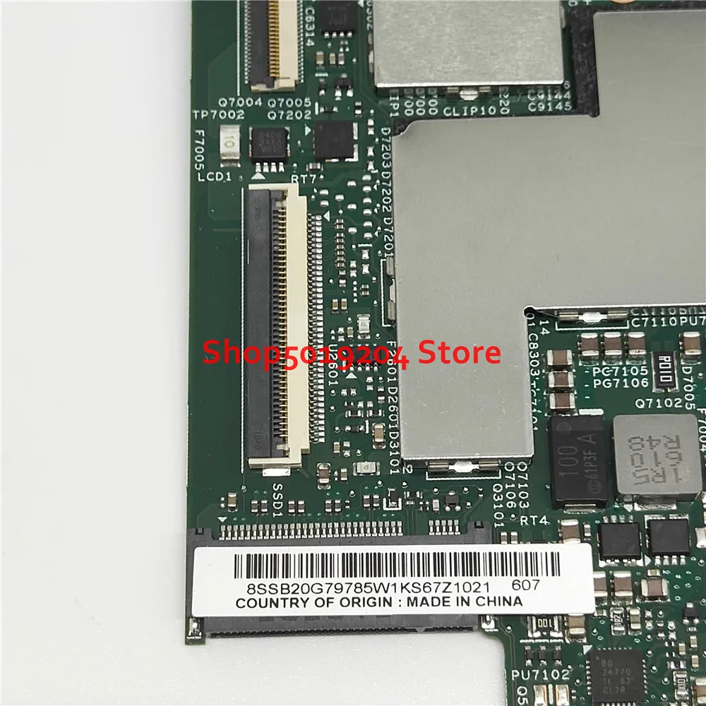 Материнская плата для ноутбука Lenovo ThinkPad Teste материнская Core LGF-1 SR2EG 15218-2 Мб 448.04W13.0021
