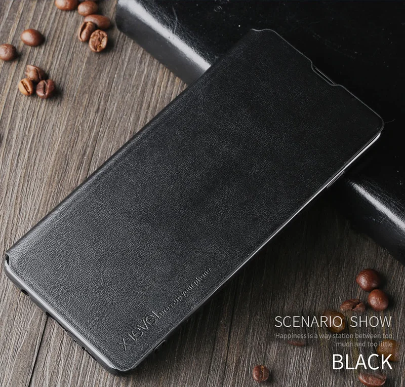 Кожаный чехол-книжка X-Level для samsung Galaxy S10 Plus ультратонкий S10e