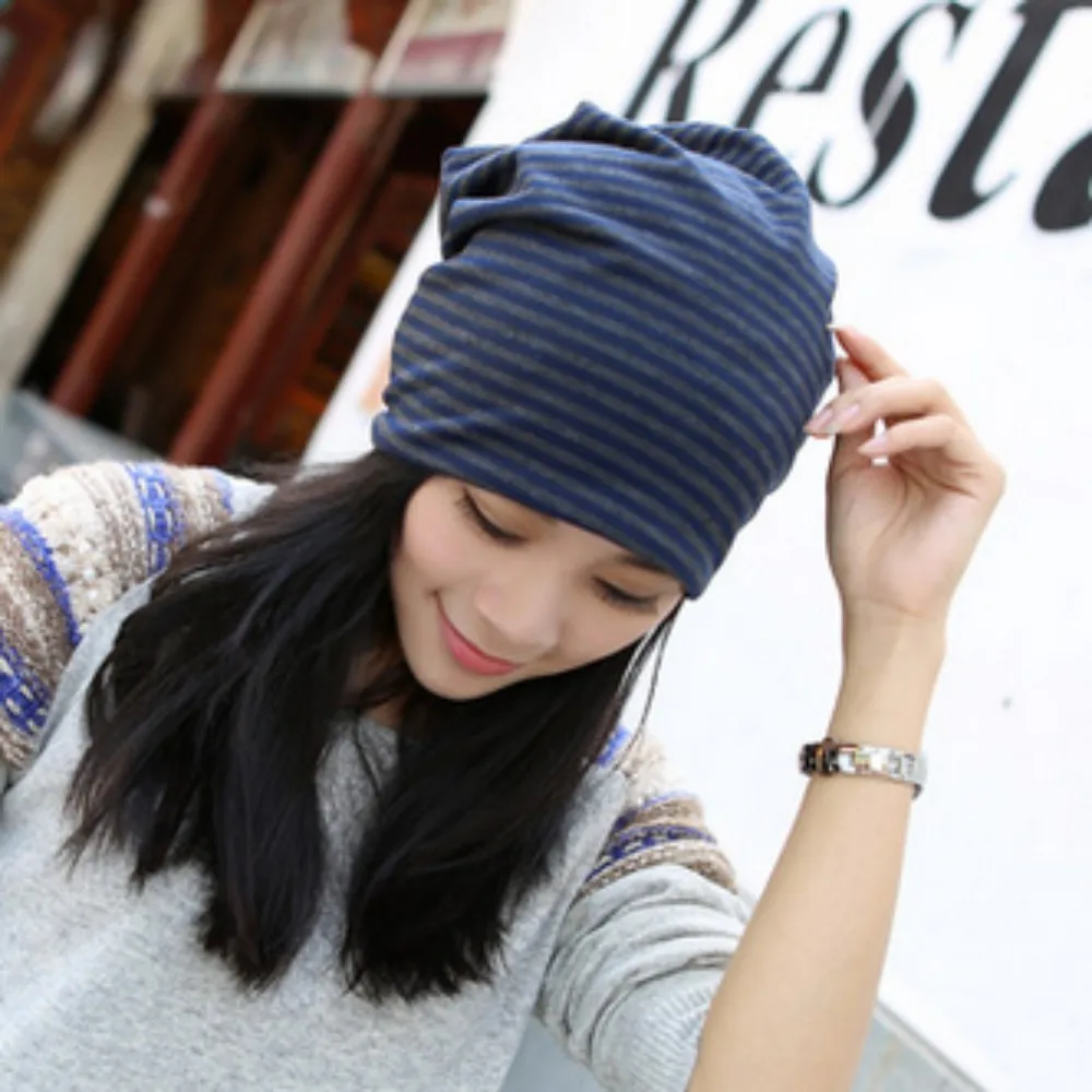 Шапки для девочек из хлопка и смески 5 видов цветов шапка осени зимы Женская