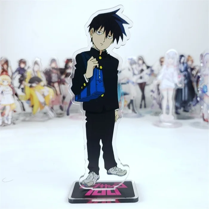 03 Аниме толпа Psycho 100 Mobu Saiko Hyaku Reigen Arataka Kageyama Shigeo Косплей стенд фигурка модель акриловый стол Декор подарок - Цвет: 03