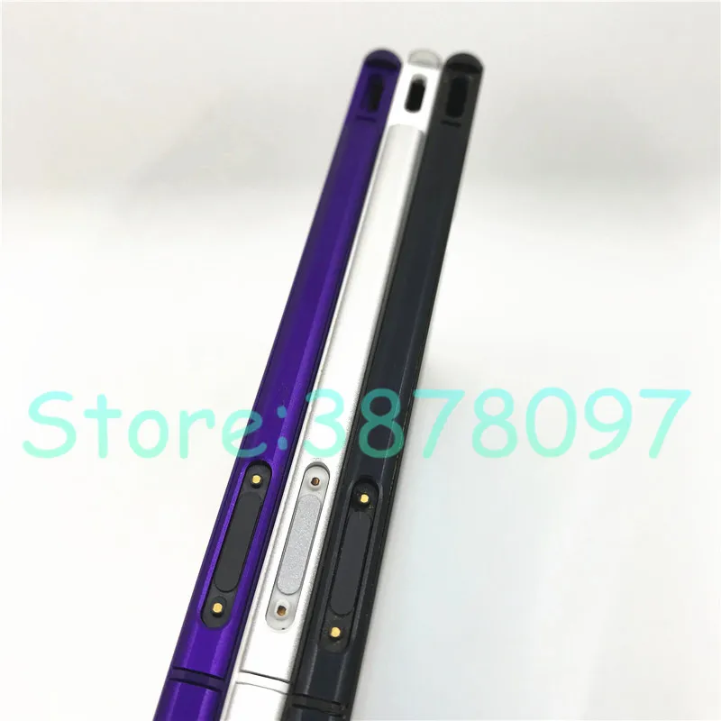 Передняя и средняя рамка корпус корпуса для Sony Xperia Z Ultra XL39h XL39 C6802 C6806 C683 C6843 C6833