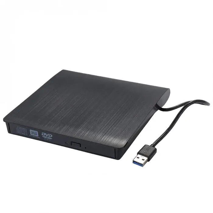 USB 3,0 тонкий внешний DVD RW CD Привод высокоскоростной портативный для портативных ПК