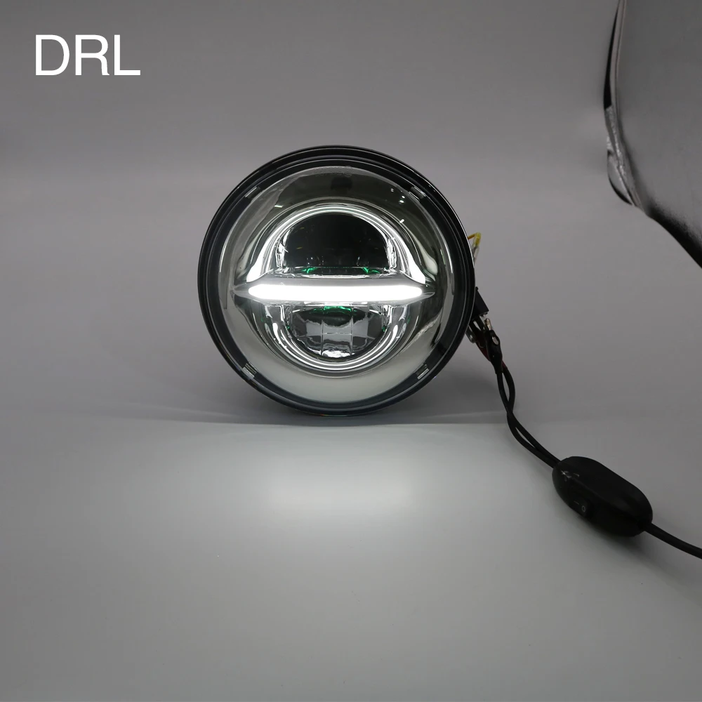 7 &quotсветодиодный фар 7&quot дюймовый светодиодный налобный фонарь для Harley тур FLD
