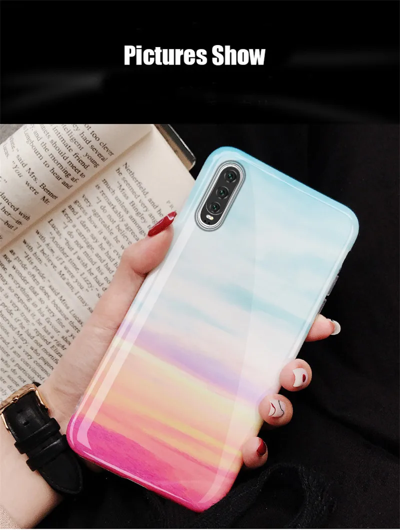 Мраморный силиконовый, мягкий, телефонный чехол для huawei P30 Lite, чехол для huawei P30 Pro P20 Lite mate 20 P Smart Plus Nova 3i, роскошный чехол