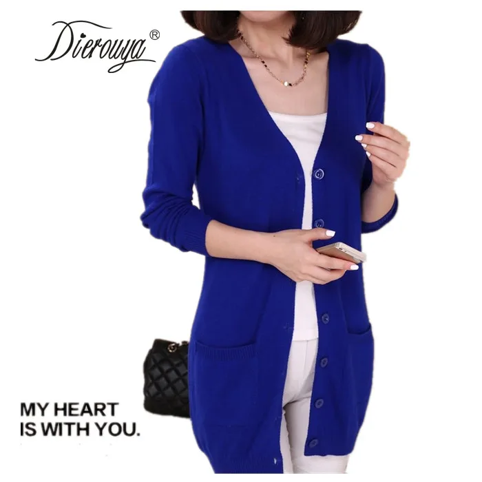 Женская одежда 2019 мягкое и удобное пальто Женский вязаный длинный кардиган на