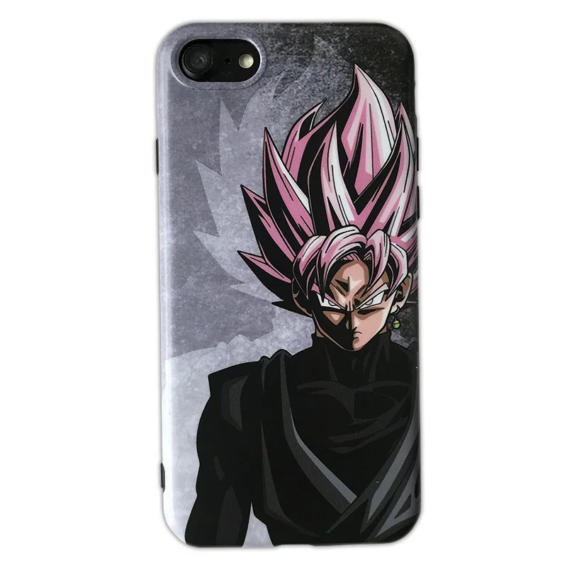 Dragon Ball Супер Z мультфильм ГОКу Мягкие силиконовый защитный чехол для iphone 6 S плюс 7 8
