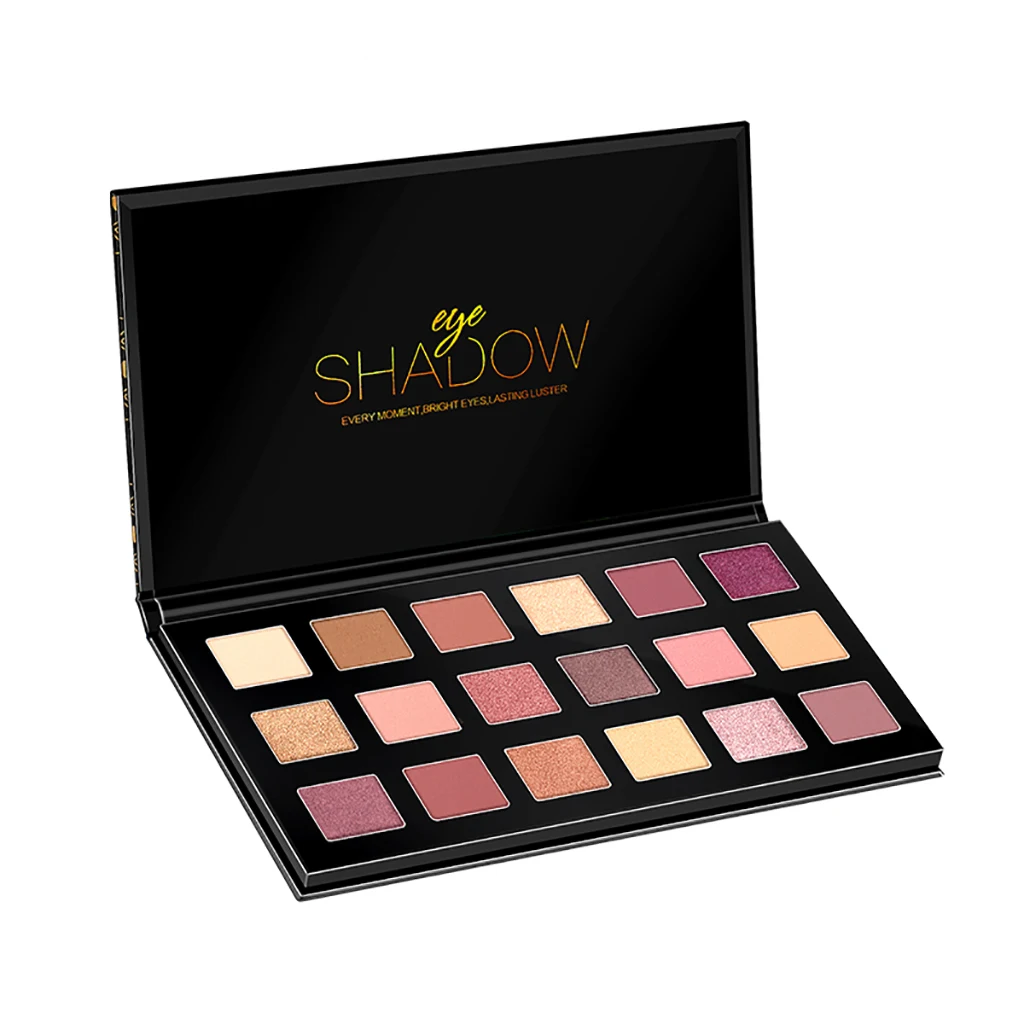18 цветов матовые Shimmer Тени для век палитры Professional блеск блески Lasting waterproof Eye Shadow Cosmetic TSLM2