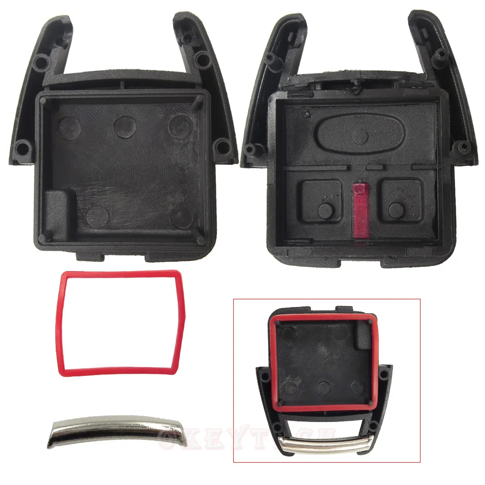 3 кнопки дистанционного ключа Fob чехол Корпус сменная часть для Vauxhall Opel Vectra Astra Omega