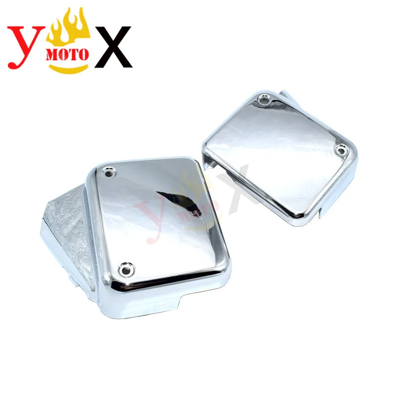 VT750 мотоциклетная хромированная крышка из АБС пластика боковая защита для