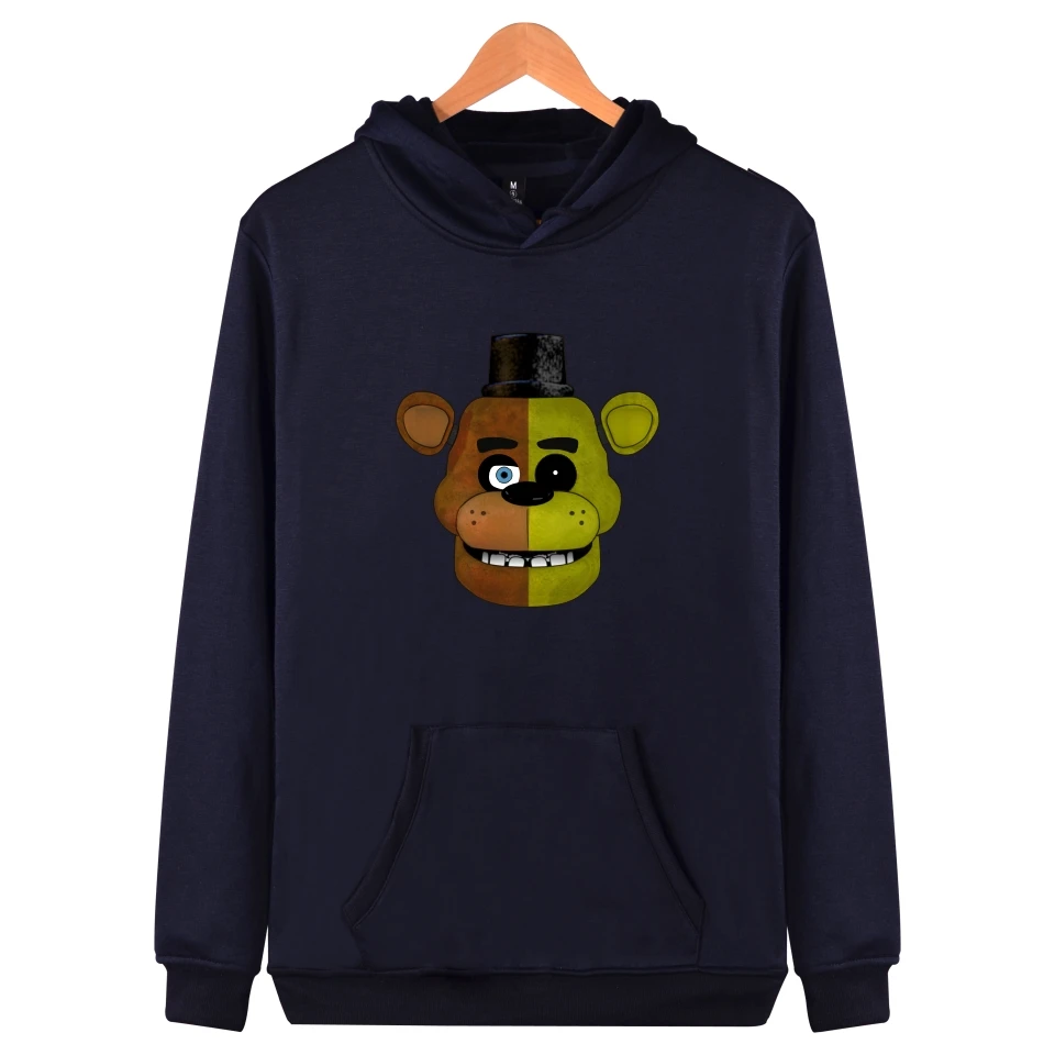 Fnaf толстовки и свитшоты Новинка года, толстовки с капюшоном для мальчиков five nights at, верхняя одежда Фредди, мужские толстовки, пальто Топы с рисунками FNAF