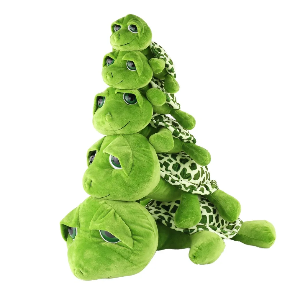 Дропшиппинг мультиразмерная черепаха с большими глазами Кукла Детская игрушка