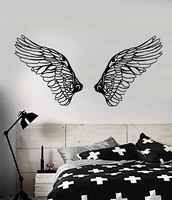 vinyl decal christian angel wings religion christianity religious living room bedroom home decor wall sticker 2cb8