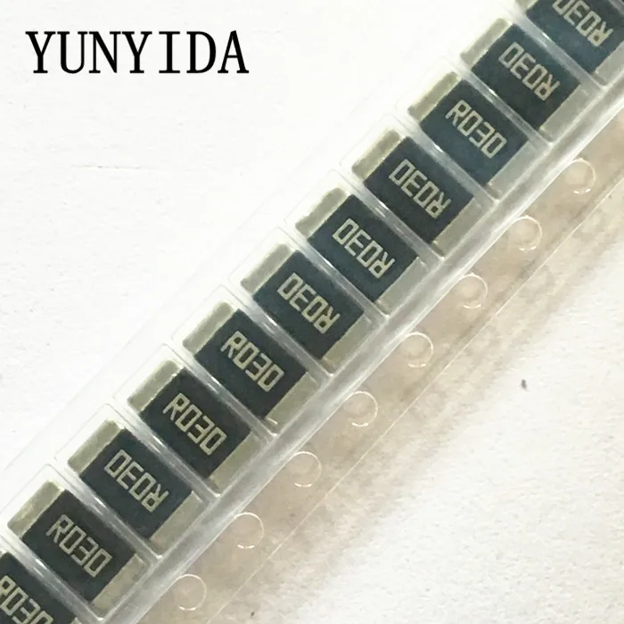 50 шт. сплав резистор 2512 0.03R 30mR R030|resistor 2512|2512 resistor0 resistor |