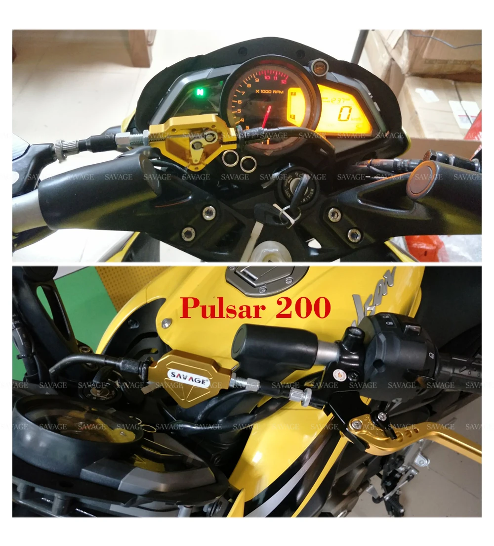 Легкая система сцепления для Bajaj Pulsar 200 NS 2012 2015 Мотоцикл CNC алюминиевый мотор