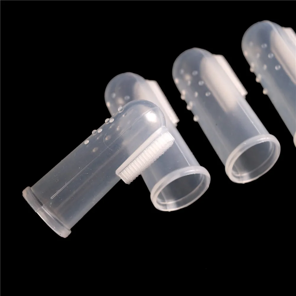 5 шт. силиконовые зубные щётки с чехлом | Мать и ребенок