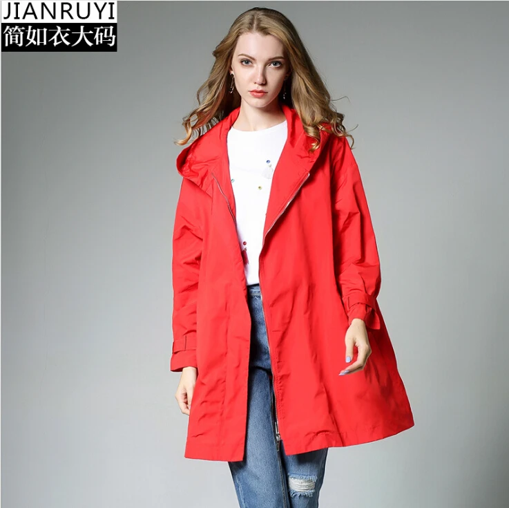 Женская одежда сплошной цвет с длинным рукавом Новое Женское пальто капюшоном