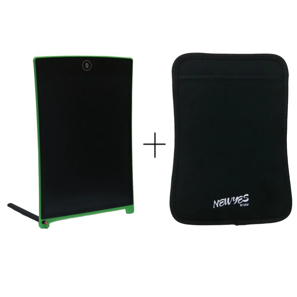 NEWYES 8 5 &quotЗеленые графические планшеты мини доска для рисования со стилусом ЖК