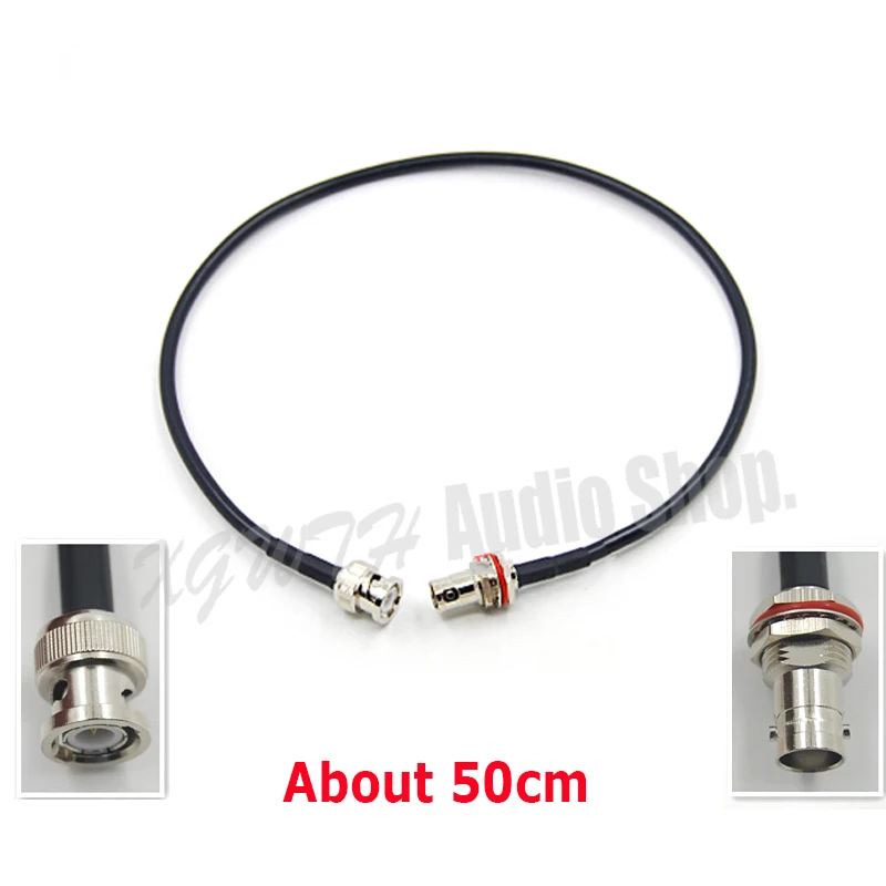 Antenna Cable Металлическая стойка для крепления антенны Удлинительный кабель Кронштейн для Shure QLXD QLXD4 Беспроводная микрофонная система беспроводной приемник - Цвет: Antenna Cable