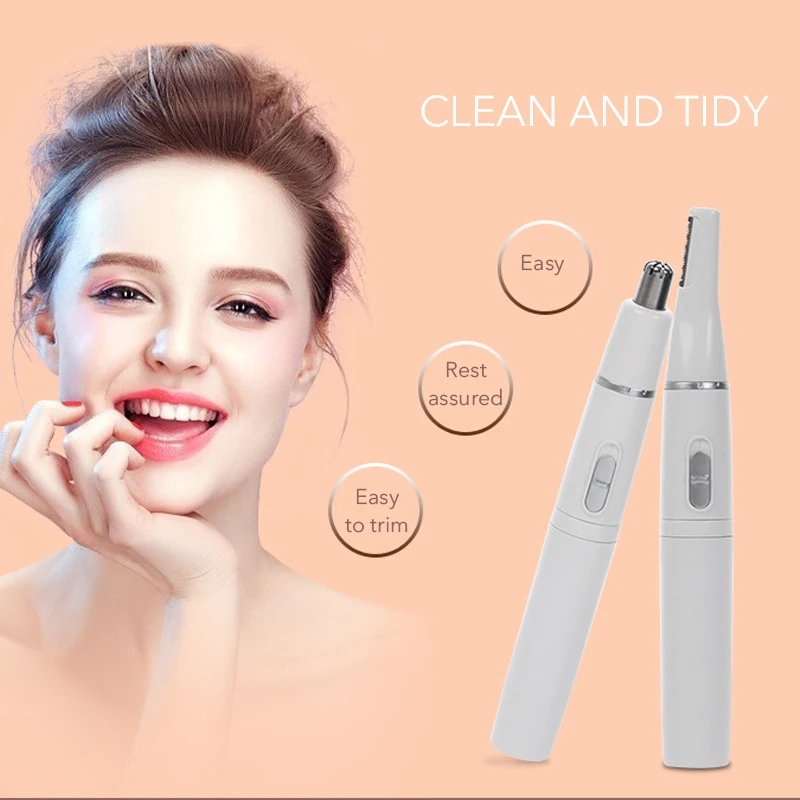 Мини-эпилятор для женщин Машинка удаления волос из АБС-пластика и