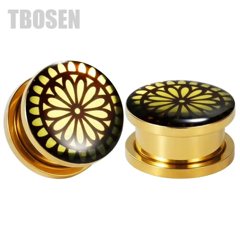 TBOSEN 2 шт. на заказ стальные носилки Для Пирсинга Ушей измерительные приборы
