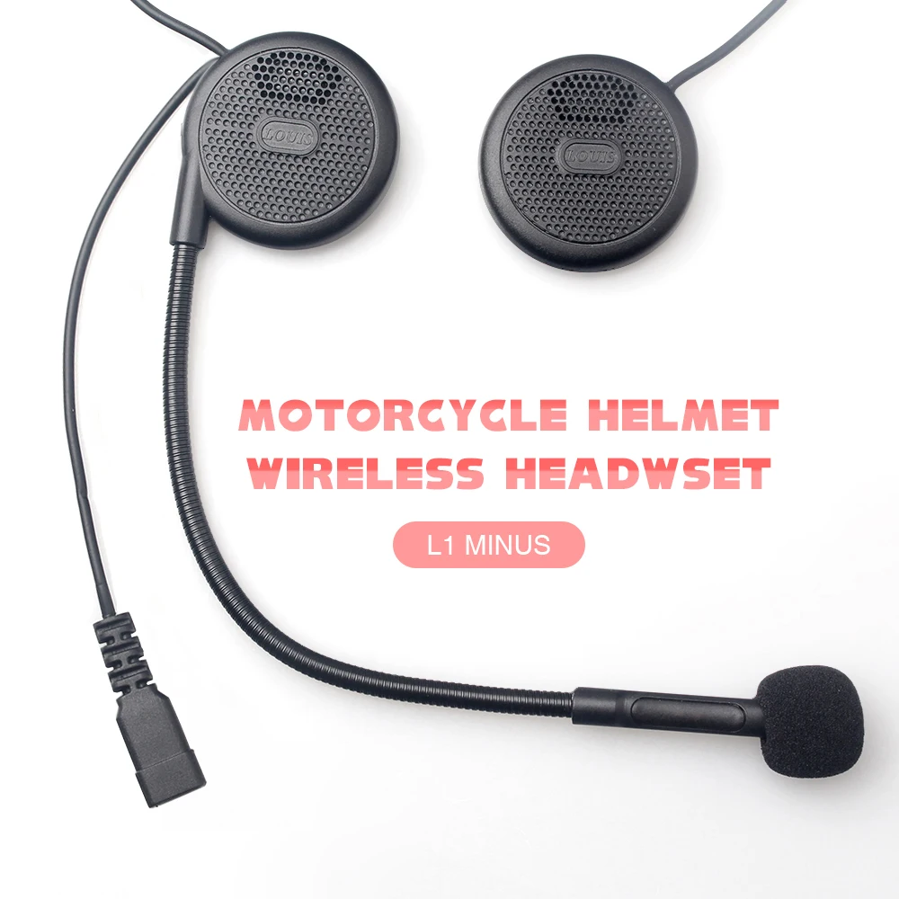 Freedconn L1 Мотоциклетный шлем Bluetooth гарнитура HD Стереомикрофон Динамик