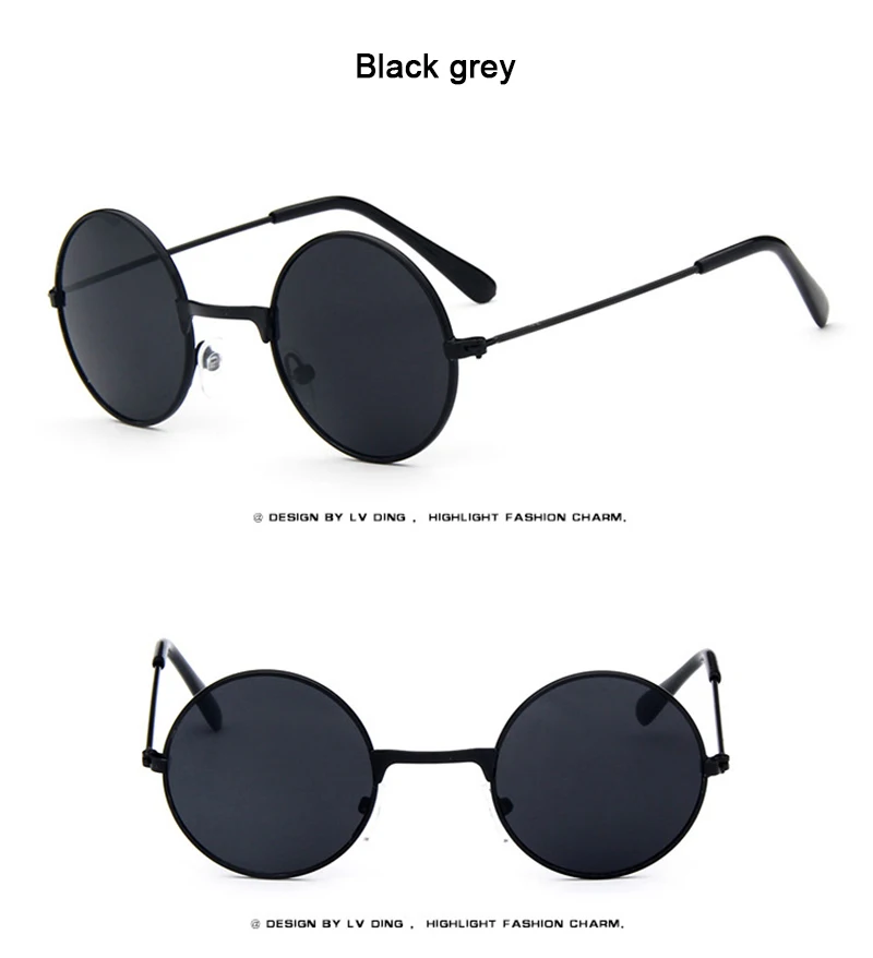 Black Gray Plinth маленькие круглые детские солнцезащитные очки Boyes для маленьких девочек, винтажные зеркальные детские солнцезащитные очки, фотохромные Роскошные Брендовые очки - Цвет линз: Black Gray