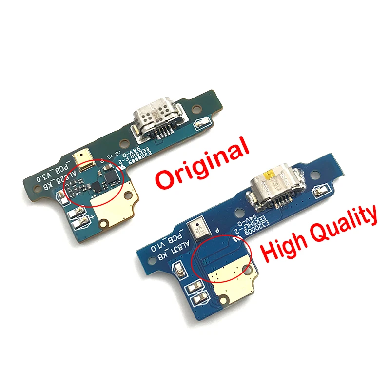 Док разъем зарядное устройство гибкий кабель для huawei y6 2017 / Y5 II 2 й USB зарядный порт