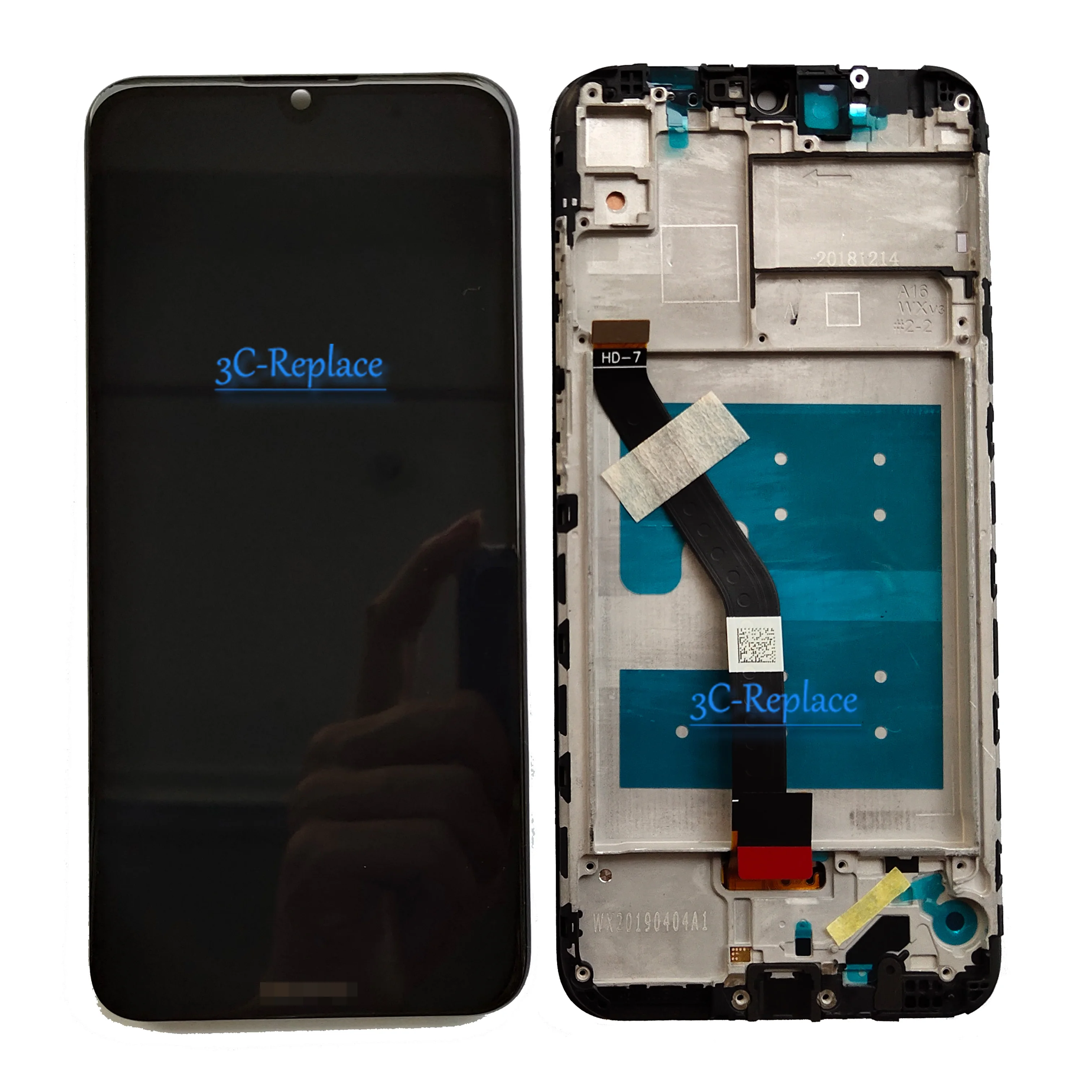 2019 новый оригинальный черный 6 1 дюймов для Huawei Y6 / Prime Pro ЖК дисплей сенсорный экран