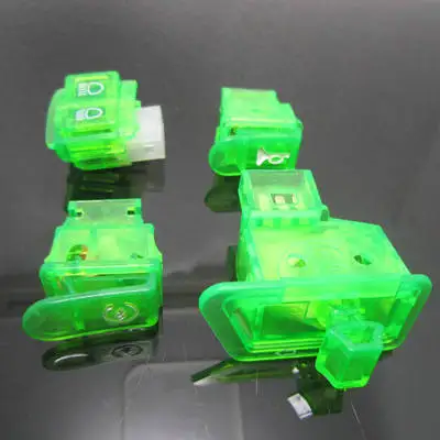 AF27-AF35 Green Мотоциклетные переключатели Кнопка рога сигнала поворота Высокий Низкий Луч Электрический старт кнопки для HONDA DIO ZX AF18 AF27/AF28 AF34/AF35 - Цвет: AF27-AF35 Green
