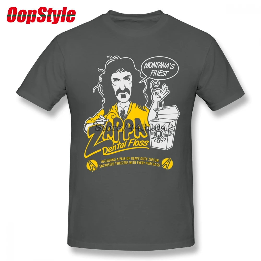 Frank Zappa T-shirt For Men Dropshipping Summer Short Sleeve Cotton Plus Size Custom Team Tee 4XL 5XL 6XL | Мужская одежда
