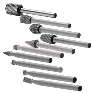 10 шт. ротационная пилка электрическая шлифовальная головка гравировальный резак DIY Деревянный инструмент