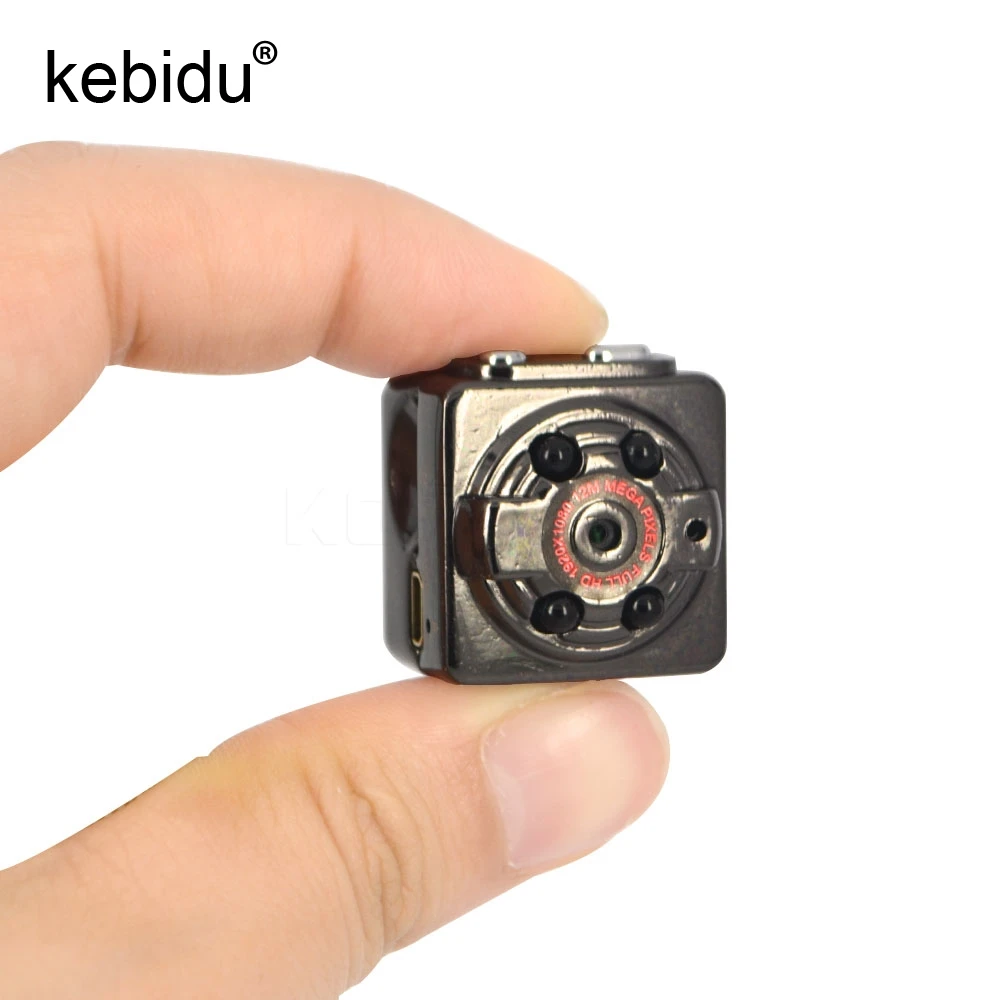 Миниатюрная камера Kebidu HD 1080P x 720P SQ8 Спортивная цифровая видеокамера диктофон