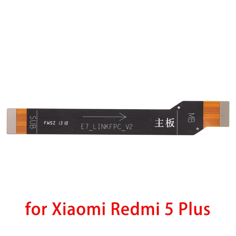 Новый гибкий кабель для материнской платы Xiaomi Redmi 5 Plus|Шлейфы мобильных телефонов|