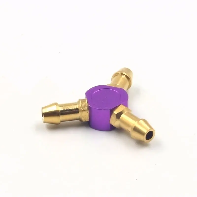 3-ходовая насадка FATJAYF M4, латунная насадка на вход и выход воды для лодок, для охлаждения метанола, бензина