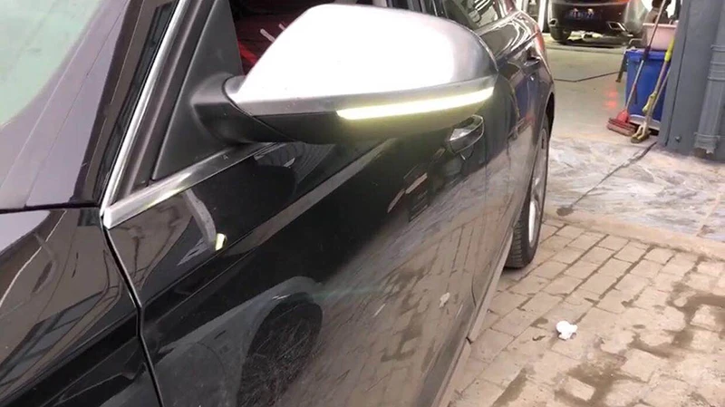 Для Audi A6 C7 A6L C7.5 RS6 S6 4G 2012 автомобильное боковое зеркало заднего вида мигалка светодиодный индикатор динамического сигнала поворота