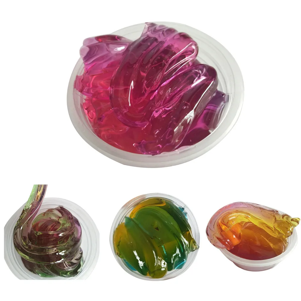 2018 игрушки красивый цвет смешивания облако слизи дети шпатлевка