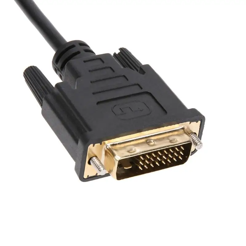 Кабель переходник 1 8 м с интерфейсом Thunderbolt DP штырь поддержкой 1080P Full HD DisplayPort в DVI