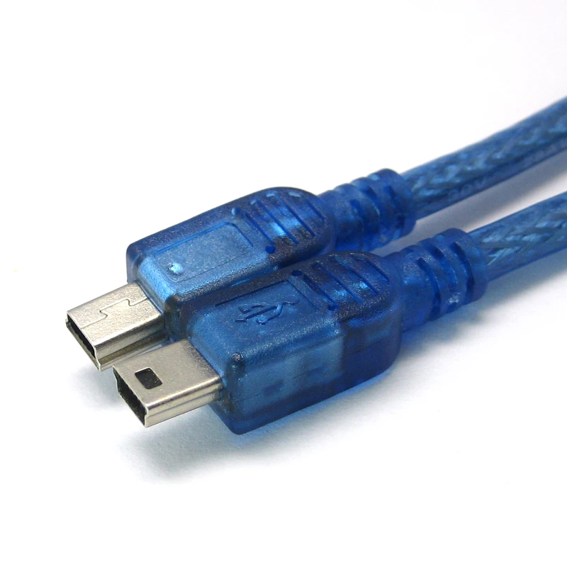 0 3 м Mini USB 5pin штекер-штекер m/M двойной экранирующий кабель для зарядки данных Шнур
