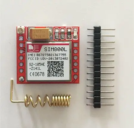 10 шт./лот Наименьший SIM800L GPRS GSM модуль Micro Sim карта основная плата