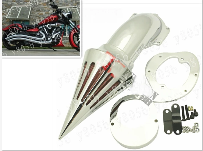 Хромированные наборы воздухозаборников для мотоциклов Yamaha Vstar 400 650 DS400 XVS все