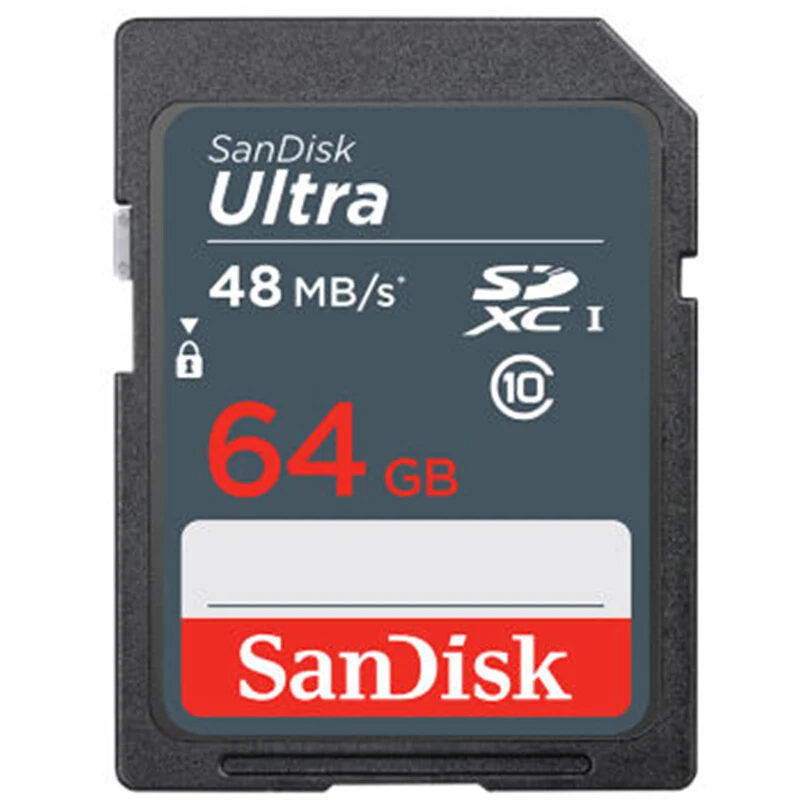 

Sandisk Memory SD Card 32gb 16gb 128GB Class10 64gb SDHC SDXC UHS-I Full HD Video 1080P 48MB/S Ultra Droshipping for DLSR Camera