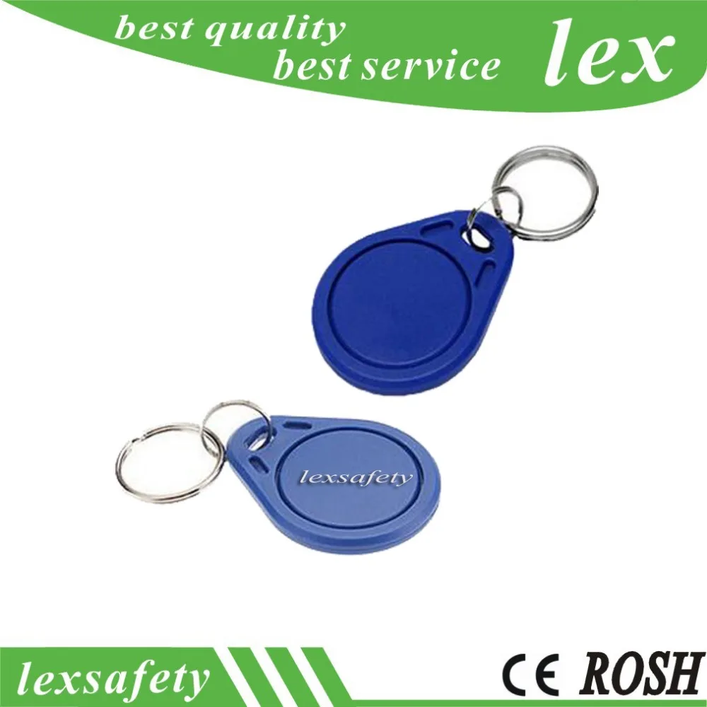 100 шт. Бесконтактный ISO11785 перезаписываемый 125 кГц 330 бит T5557 / T5577 RFID IC ABS брелок