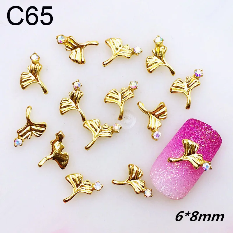 30 style 10Pcs 3D Charm DIY Special Design Gold Alloy Rhinestone Nail Art Accessory Manicure Jewelry Decoration For Nails | Красота и