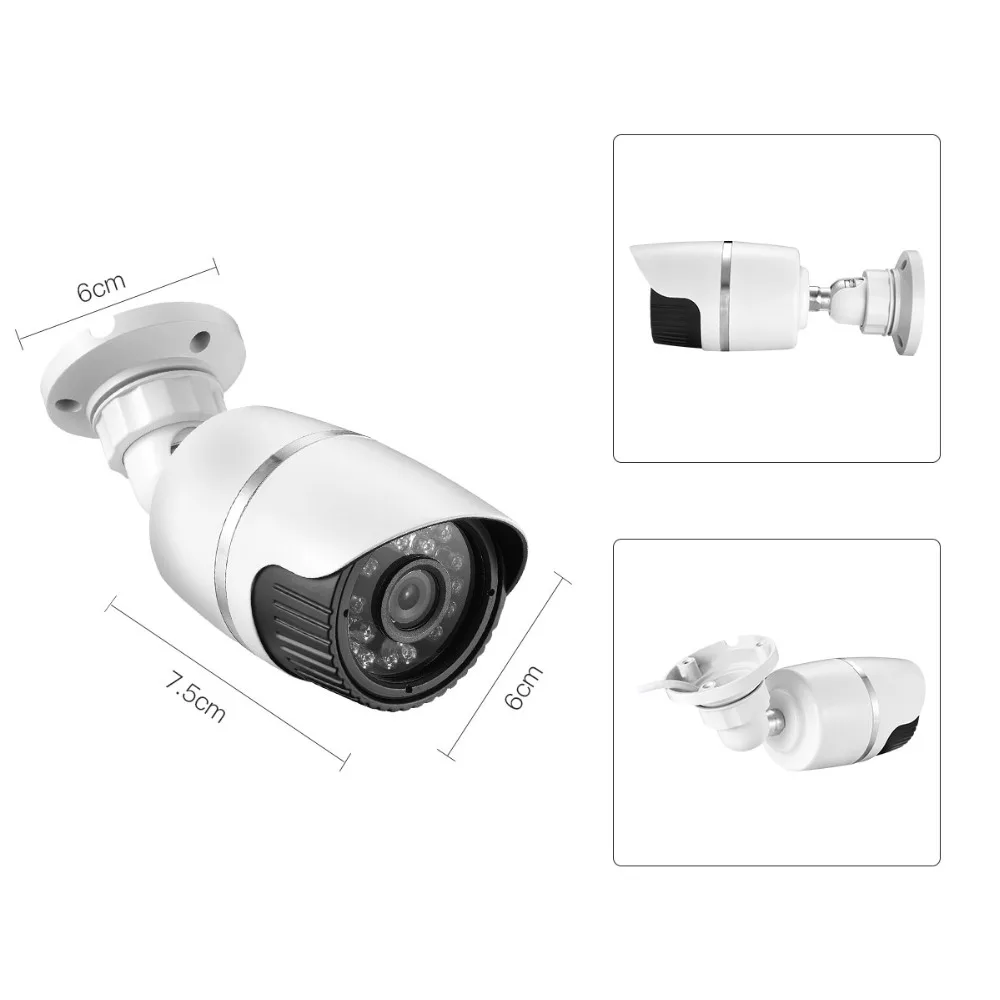 Gadinan Full HD камера IP 720P 960P 1080P 3MP SC4239 ip IP66 48V PoE наружная цилиндрическая безопасности