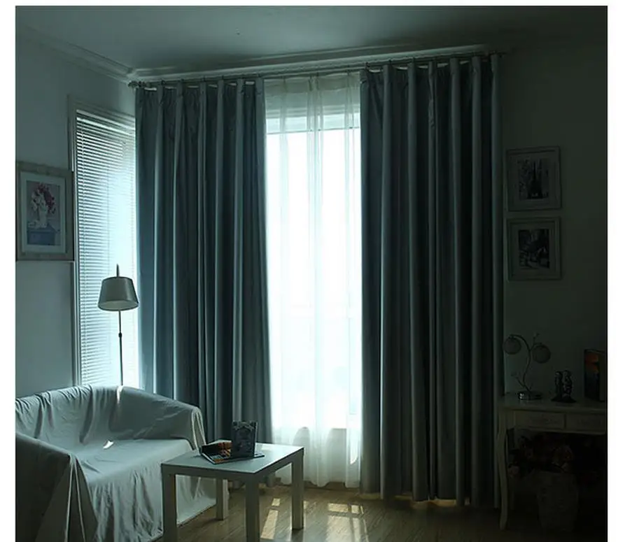 Отправить Аксессуары огорчен все пользовательские жалюзи занавес готовой