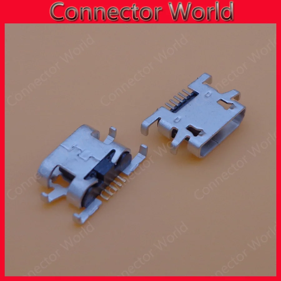 10 шт./лот Новый гнездовой разъем micro mini USB для зарядки Сменные запасные части doogee x5