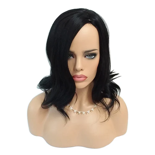 1b HAIRJOY синтетический парик для женщин волнистые парики 3 Цвета - Цвет: 1b