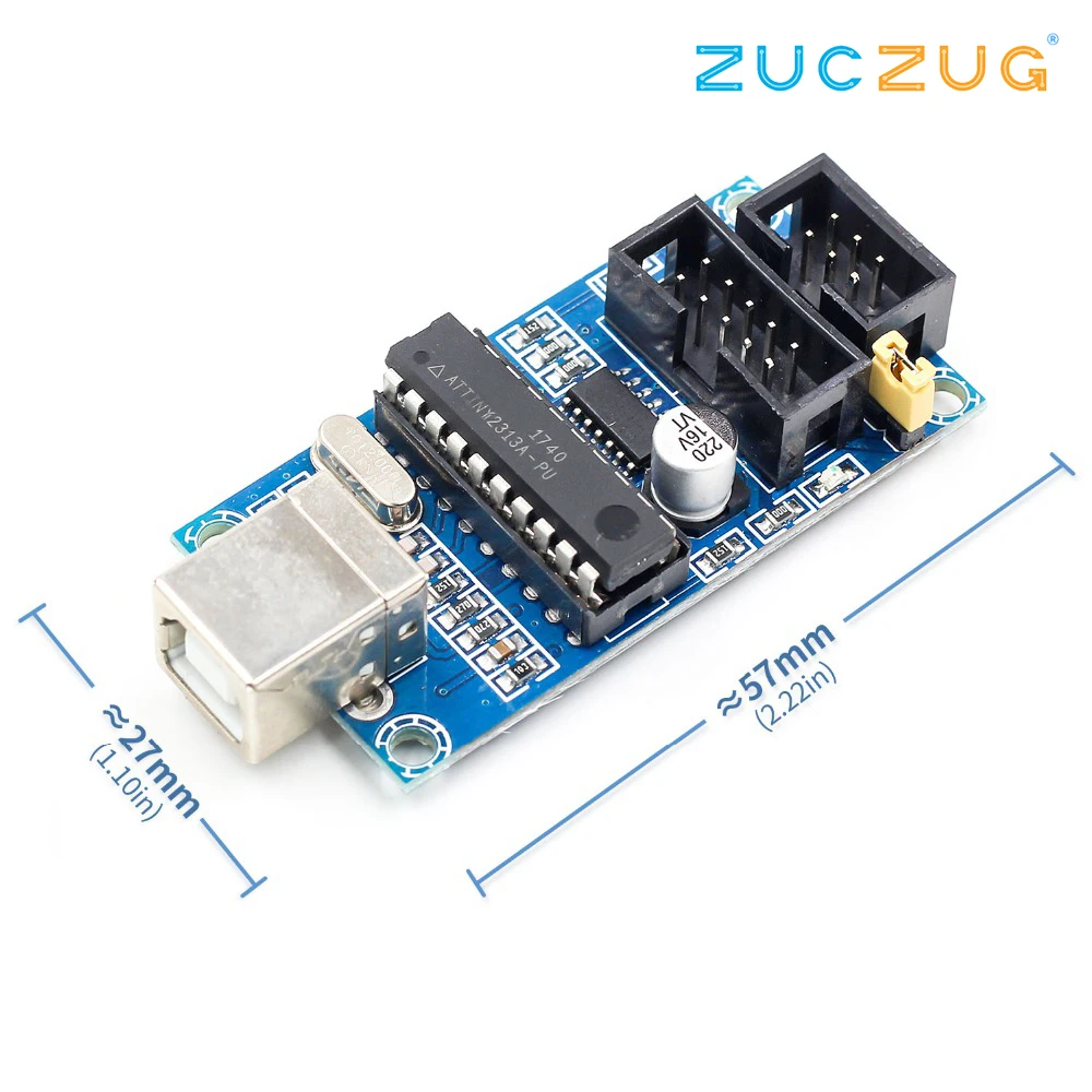 1 компл. USBTiny USBtinyISP AVR ISP программатор загрузчик Meag2560 UNO R3 с 10 контактным кабелем
