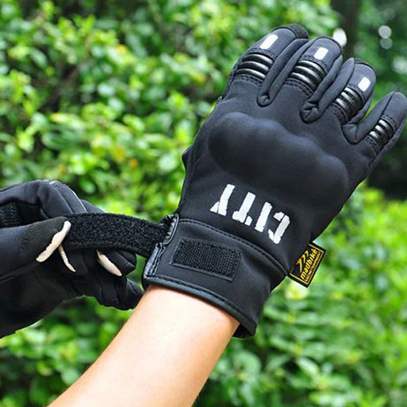 Полный Палец мотоцикл Luvas экран сенсорный Мотор перчатки Guantes de la motocicleta перчатки Велоспорт гоночная спортивная защита STA05